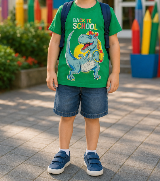 Back to School kids' graphic tees