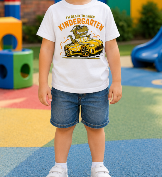Back to School kids' graphic tees